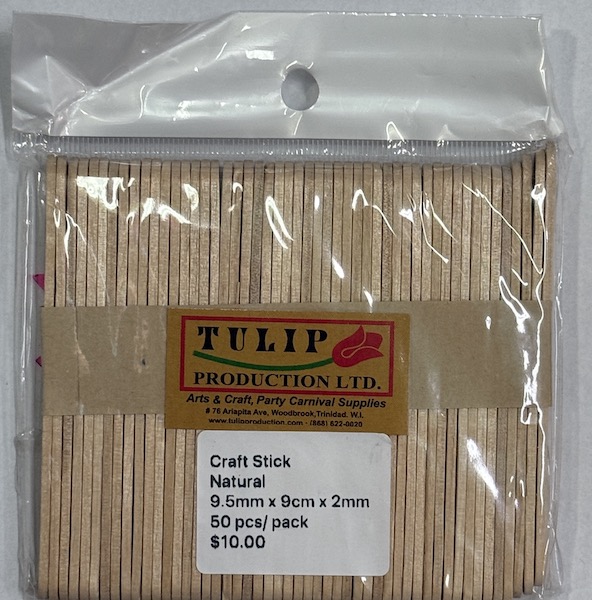 Craft Stick 9cm Natural